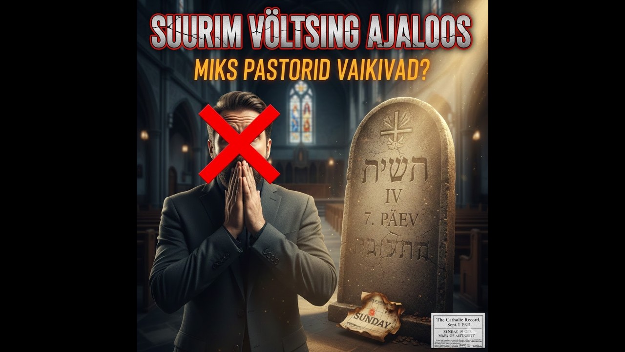 Suurim võltsing ajaloos. Miks pastorid vaikivad ?