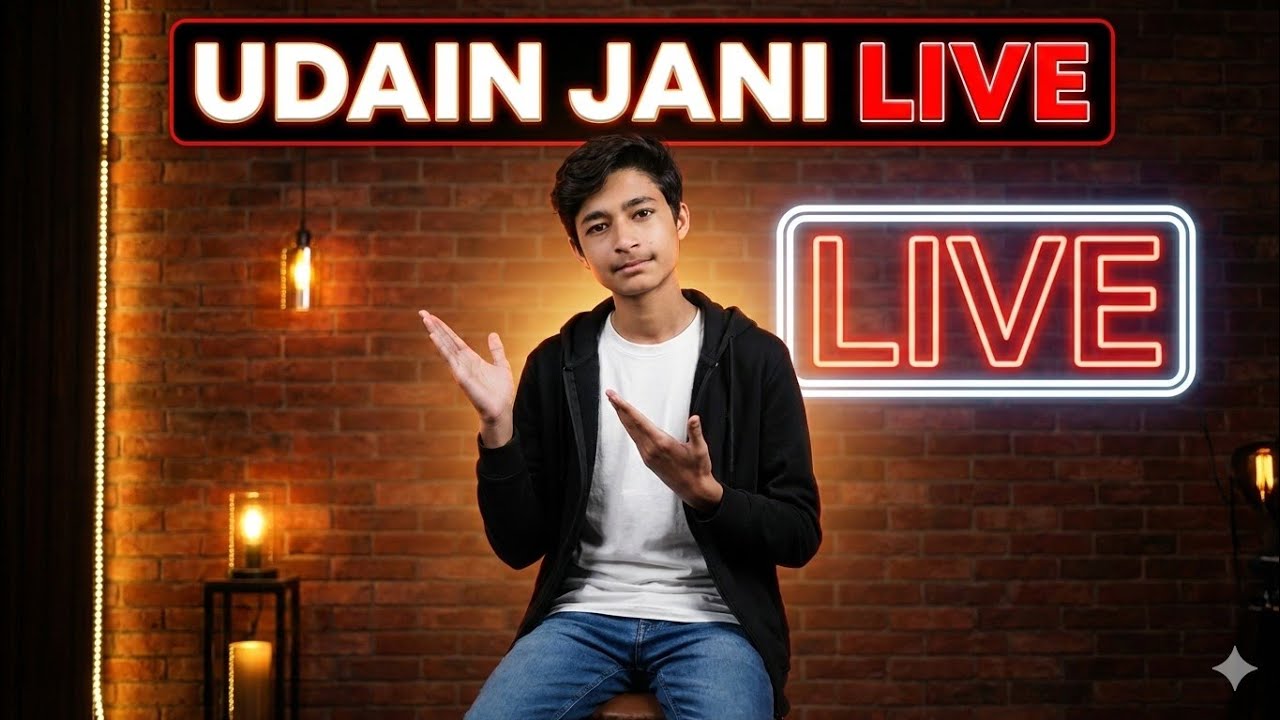 Udain Jani is Live❤️