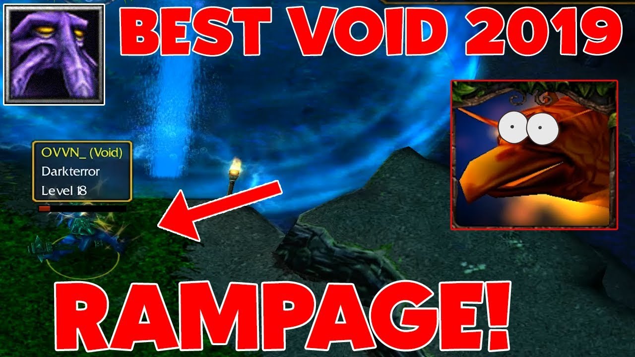 DOTA PHOENIX + RAMPAGE VOID (VERY HARD GAME - BEYOND GODLIKE)