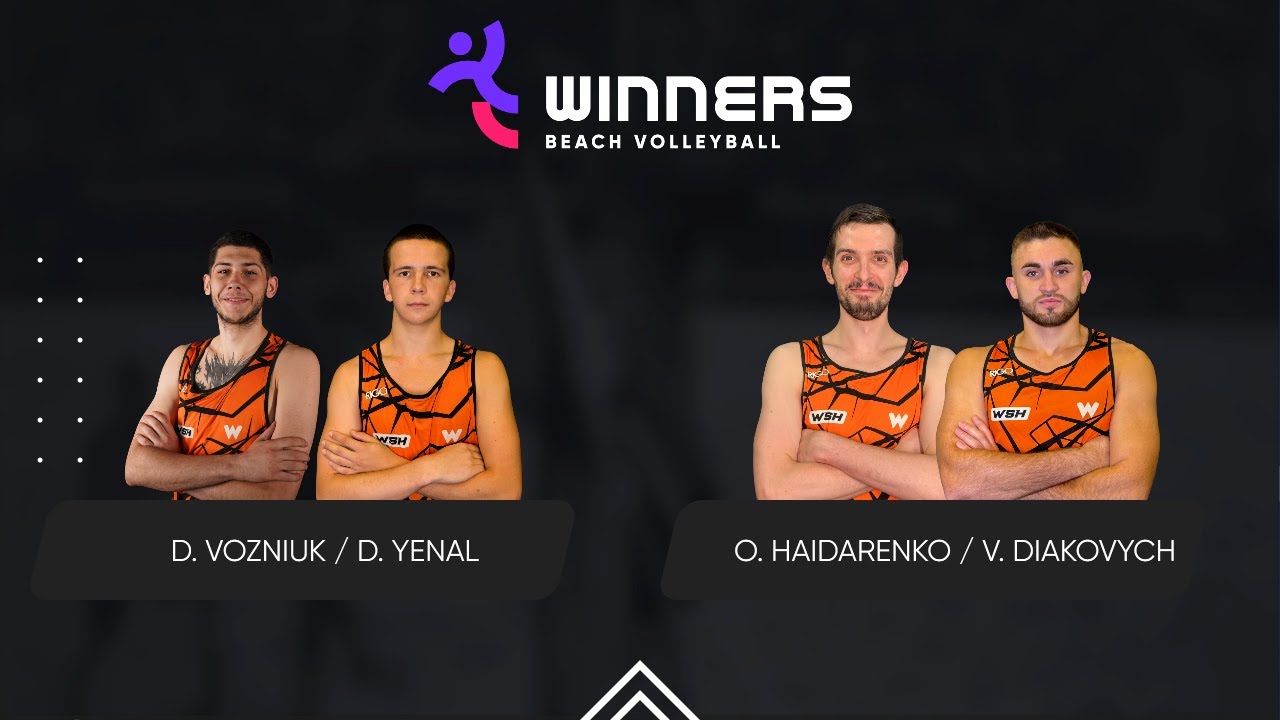 Winners Beach Volleyball. Men. D. Vozniuk / D. Yenal - O. Haidarenko / V. Diakovych 27.09.2025