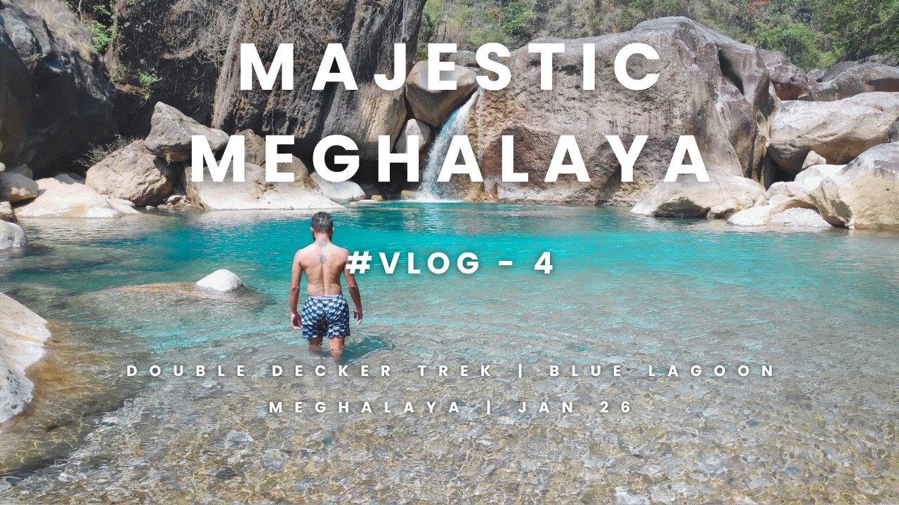 Double Decker Trek | Blue Lagoon Falls | Meghalaya 2026 | WanderOn | Group Trip