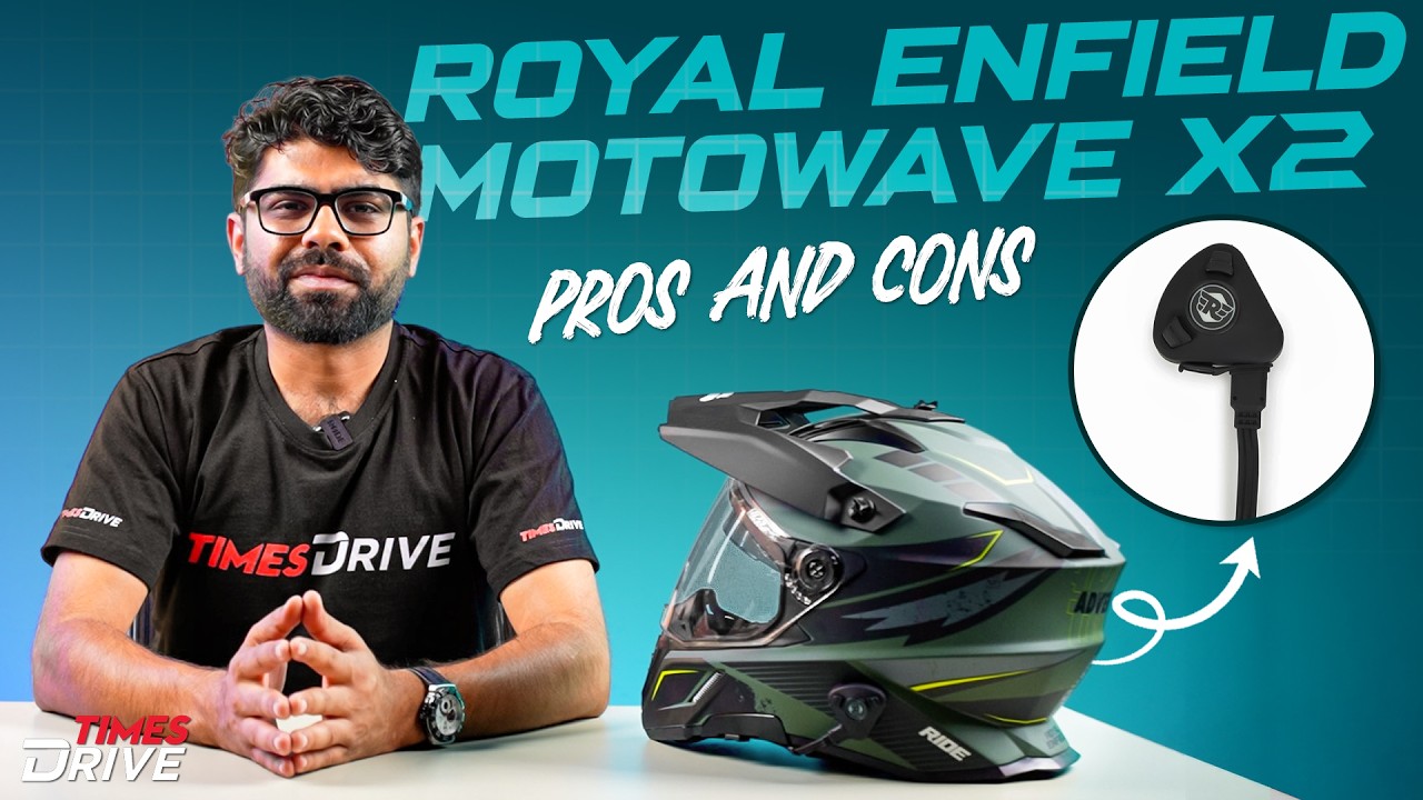 Royal Enfield Motowave X2 Helmet Bluetooth System | Pros and Cons | Times Drive