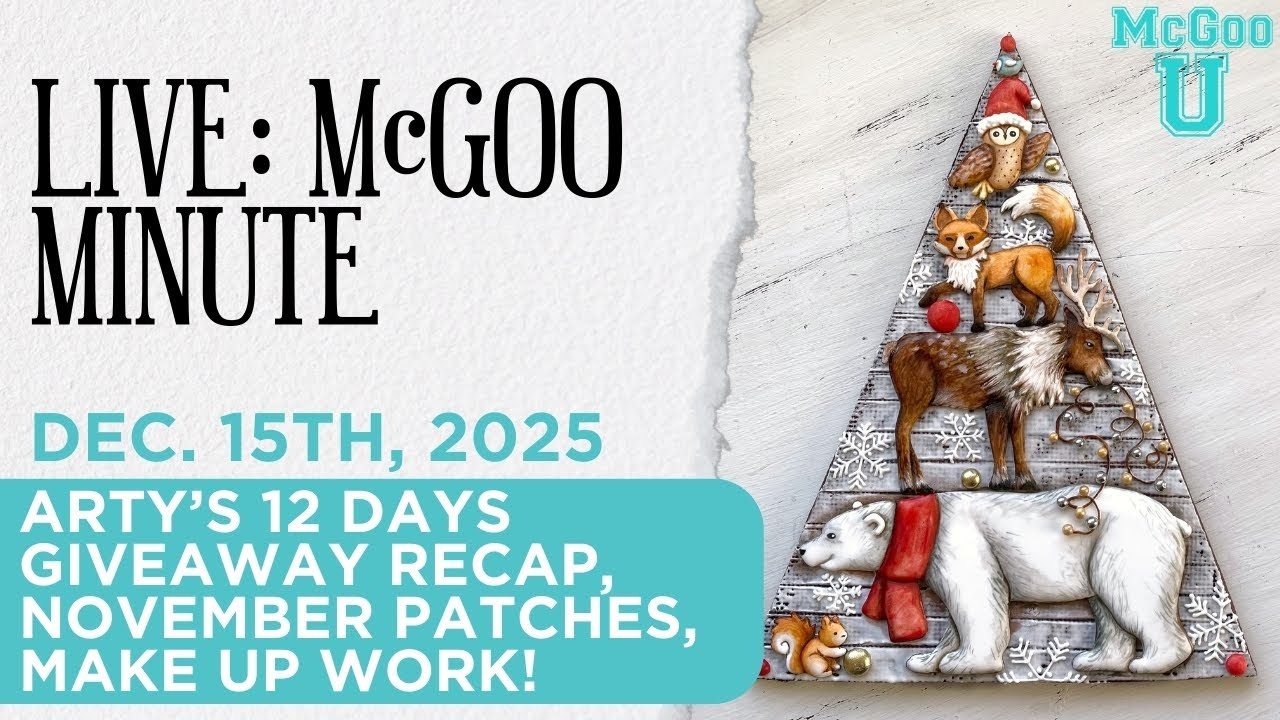 December 15th 2025: Live- McGoo Minute with Arty McGoo 📱