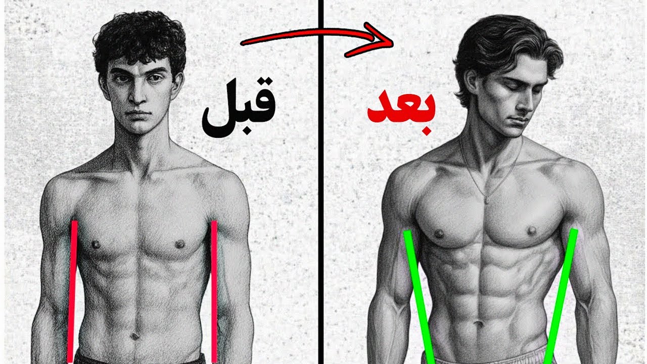 چجوری بدن استتیک و V شکل بسازیم؟ (واقعی و عملی)
