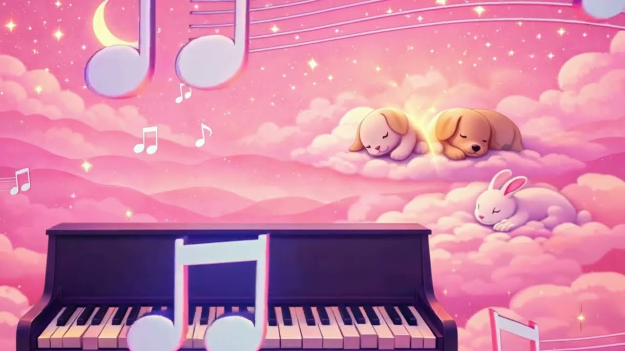 Baby Sleep Music – Magical Piano Lullaby for Deep Sleep (1 Hour Night Ambience) BabySleepDreams