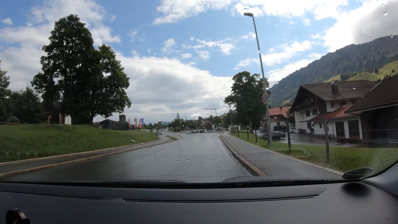 Driving in the German Alps | Oberallgäu | 4K60fps | von Oberstdorf Richtung Garmisch-Partenkirchen