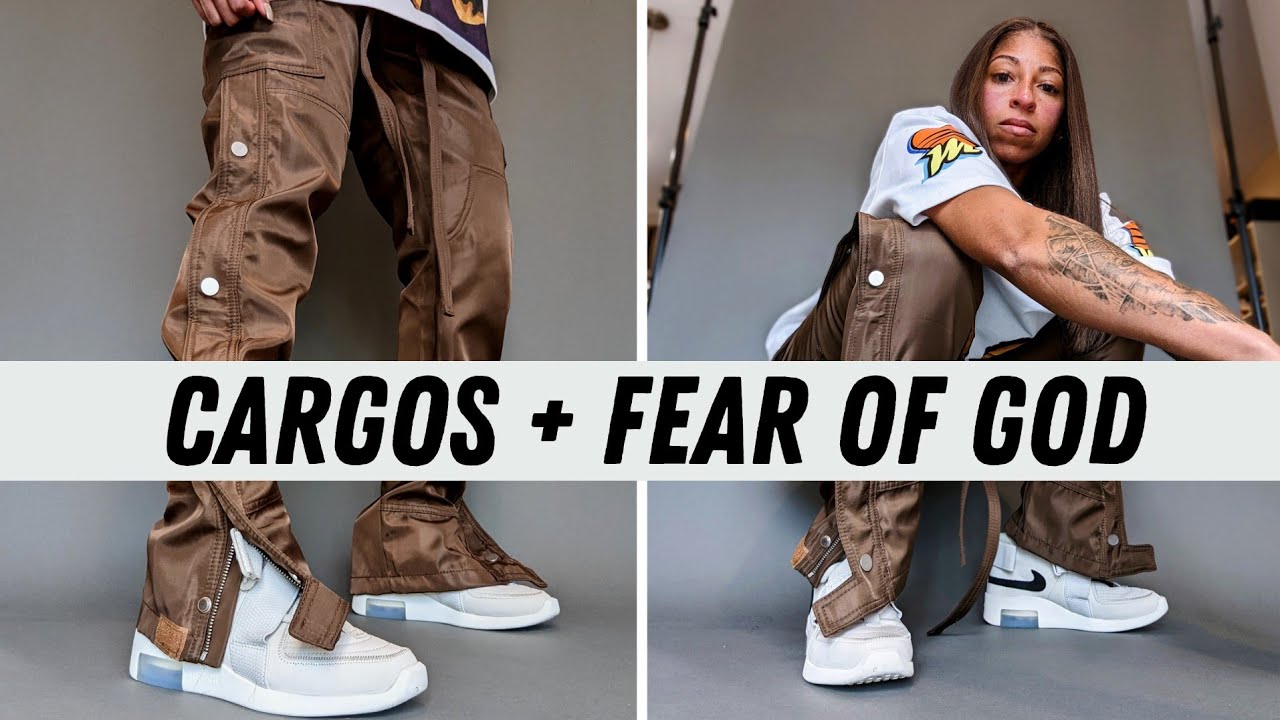 GREAT Cargo Pants for Fall? Styled with Fear of God Sneakers