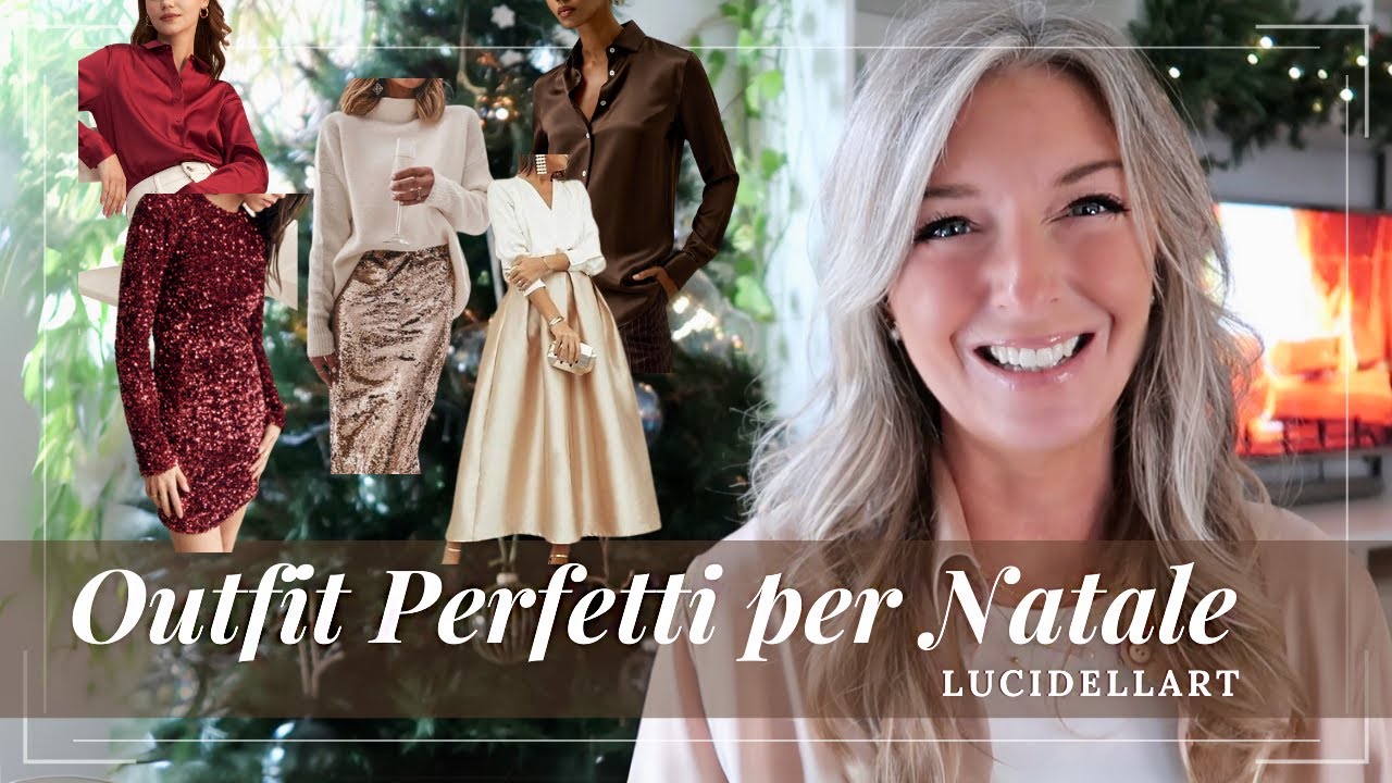 Outfit per Natale - Cosa indossare a Natale - Cosa mi metto a Natale #lucidellart #christmasoutfit