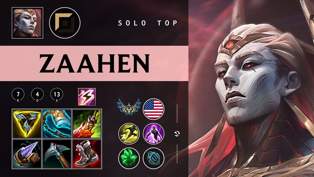 Zaahen Top vs Sion - NA Challenger Patch 26.05