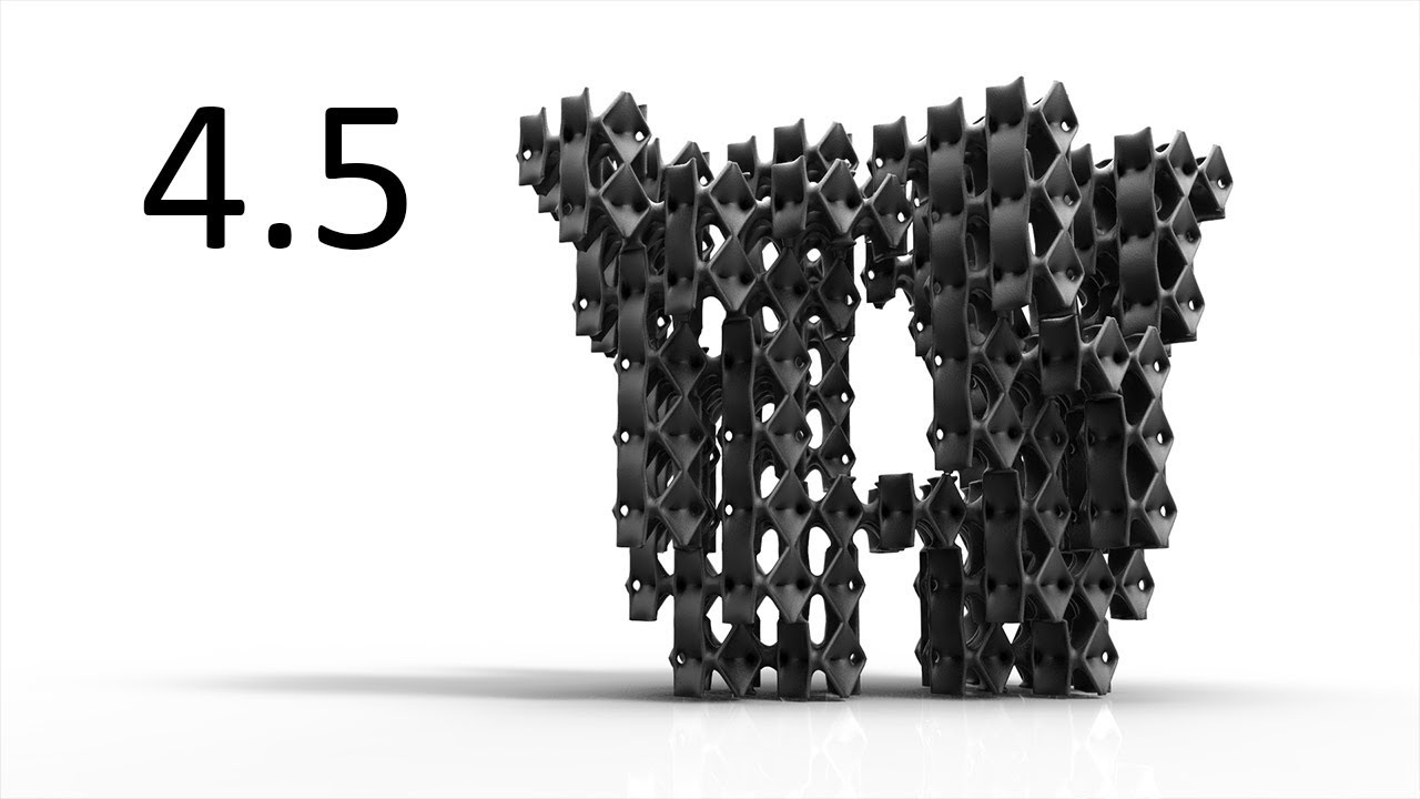 Cellular Automata Series: Voxels as bases for custom meshes ( Grasshopper tutorial )