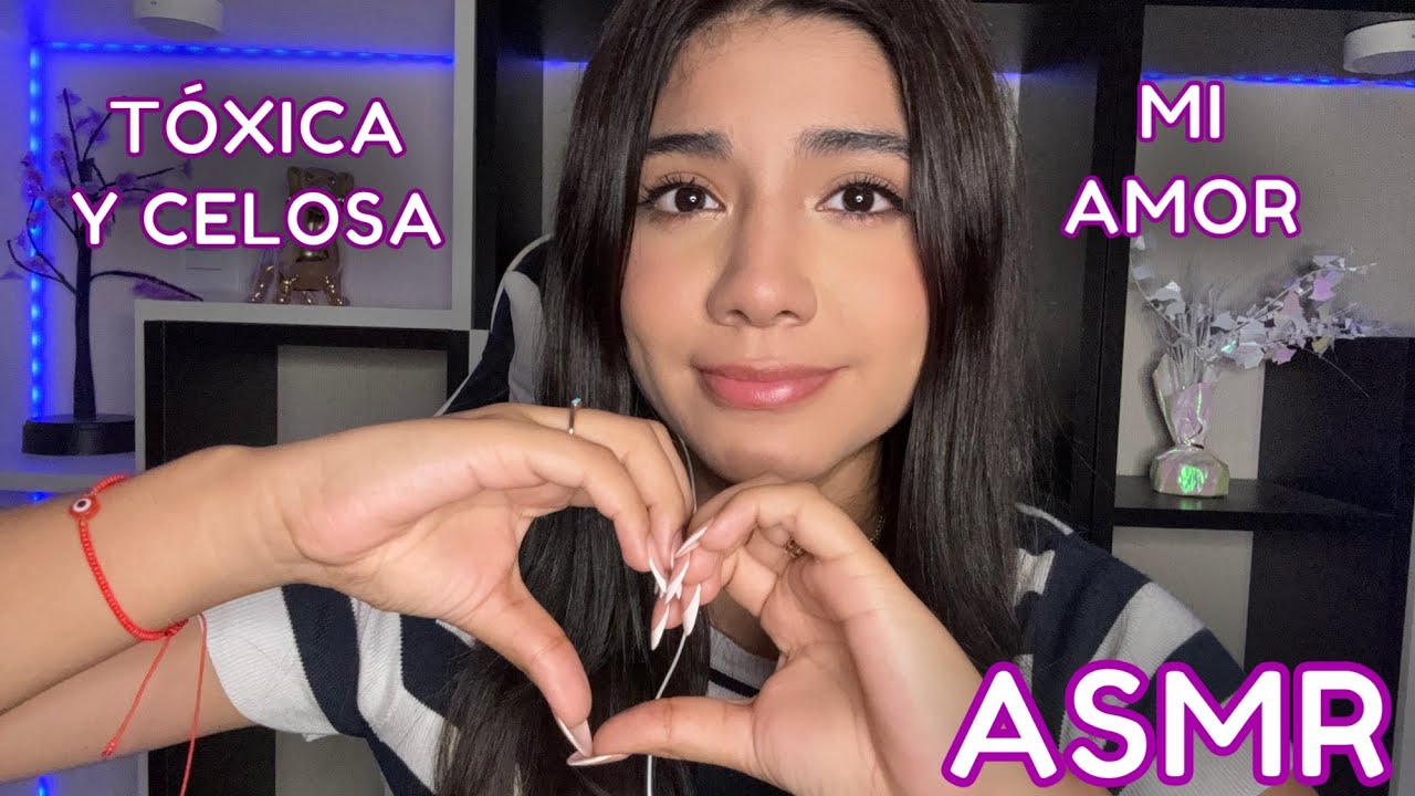 ASMR ESPAÑOL / Tu NOVIA TÓXICA y CELOSA  te RELAJA y DA MIMITOS para DORMIR