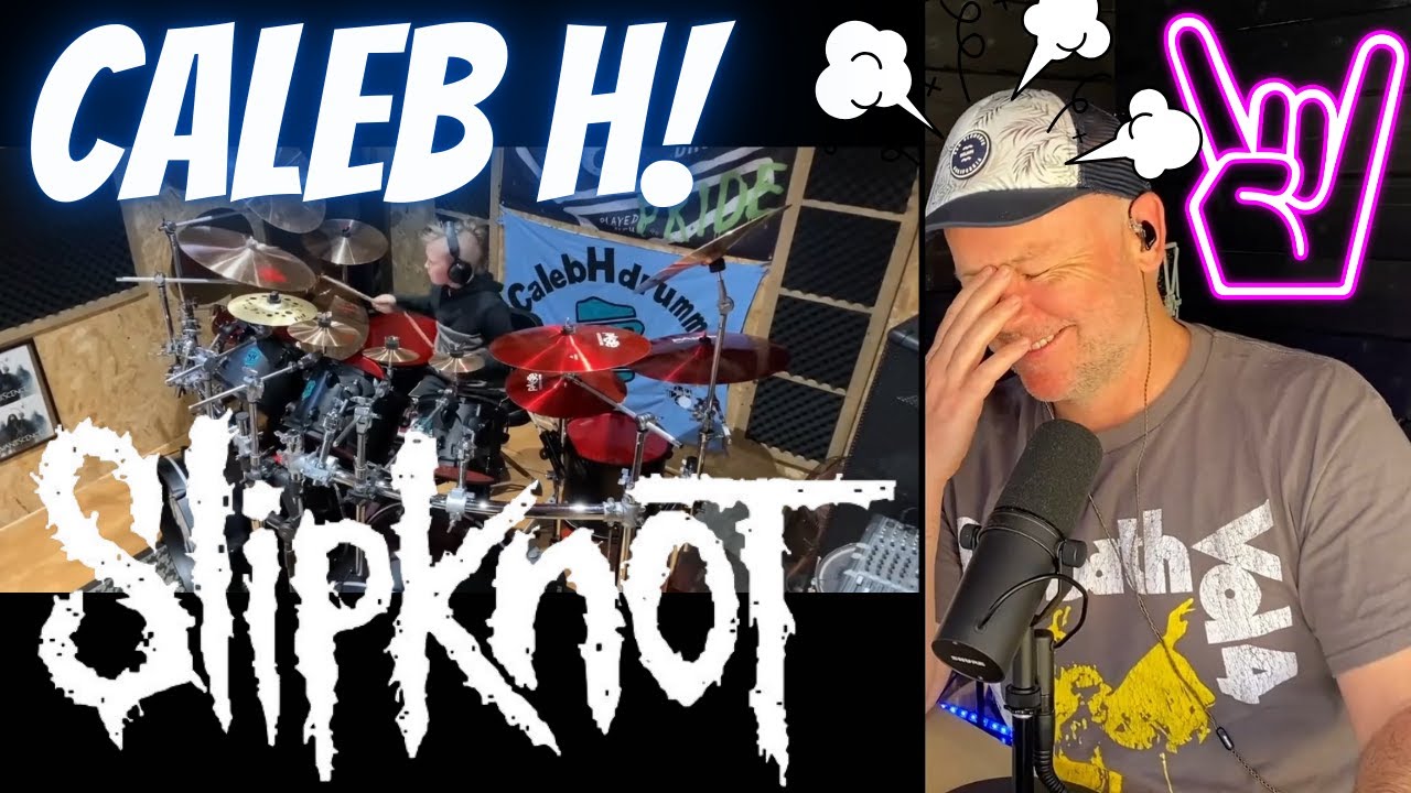 Реакция преподавателя игры на барабанах: Slipknot - Disasterpiece - кавер на барабанах для 9 лет!...
