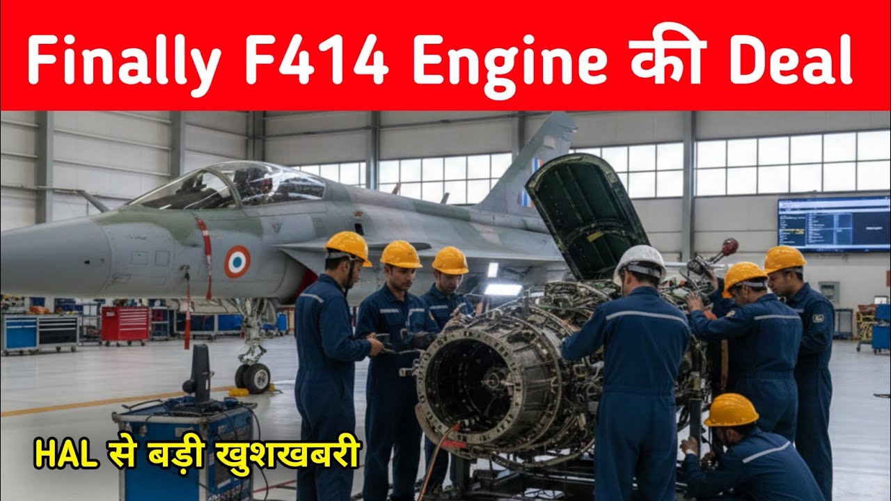 ब्रेकिंग- Finally F414 Engine की Deal - India US F414 Engine Deal final 