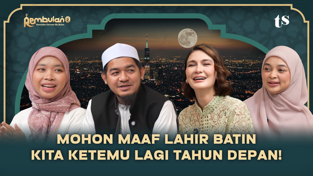 SELAMAT LEBARAN DARI LUNA MAYA, BOAH, NENENG, DAN USTAD JOJO DI REMBULAN!