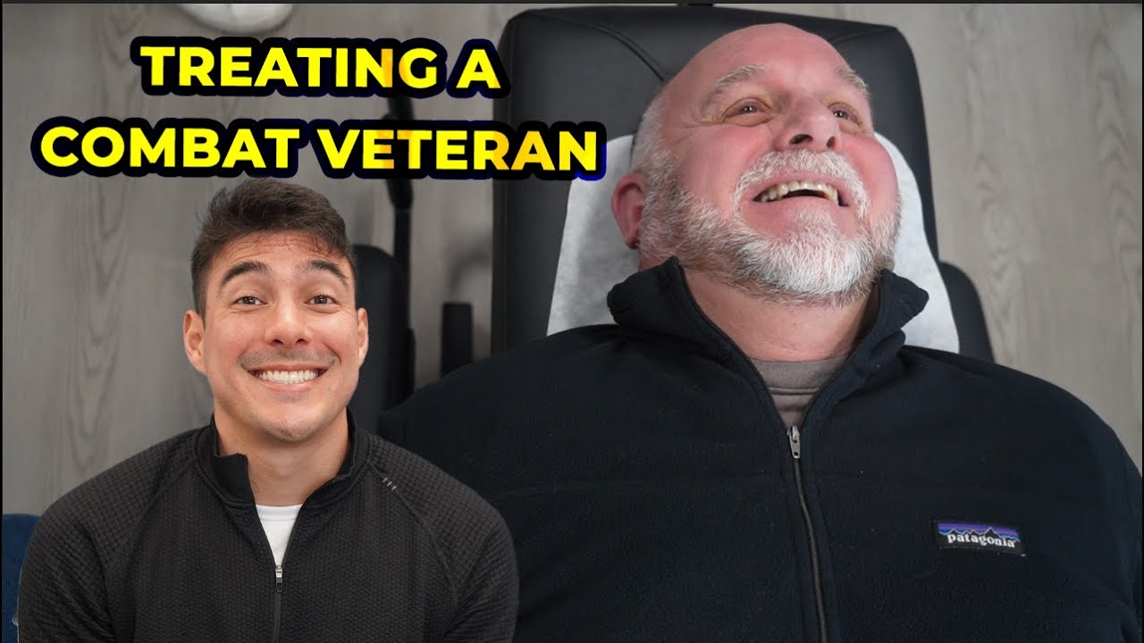 Combat Veteran Gets Adjusted | Dr. Tyler Bigenho, Irvine Chiropractor | CleanSpine ❤️