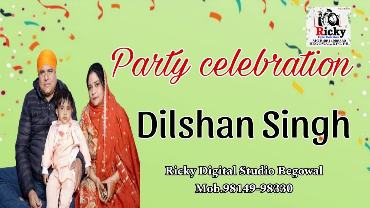 🎉Party Celebration of Dilshan Singh 26-1-2026