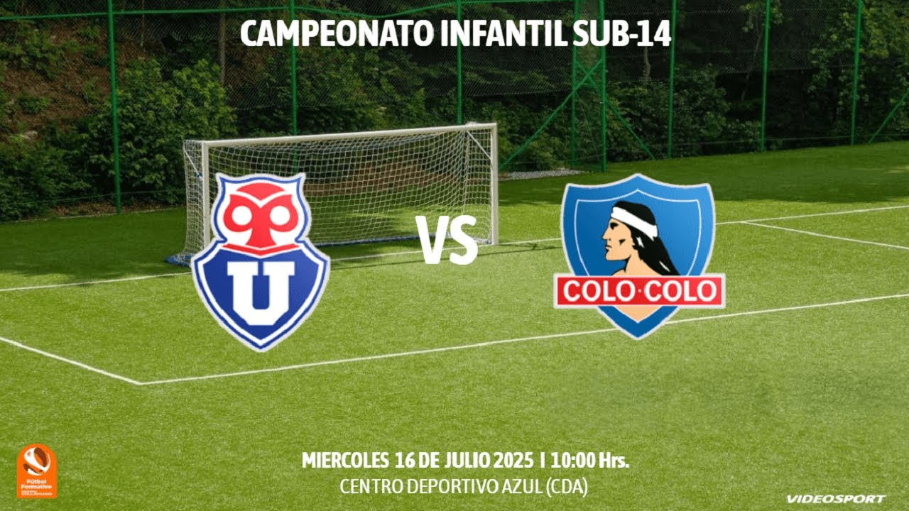 Universidad de Chile vs Colo Colo [Sub-14]