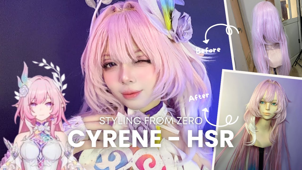 CYRENE: HONKAI STAR RAIL WIG STYLING TUTORIAL