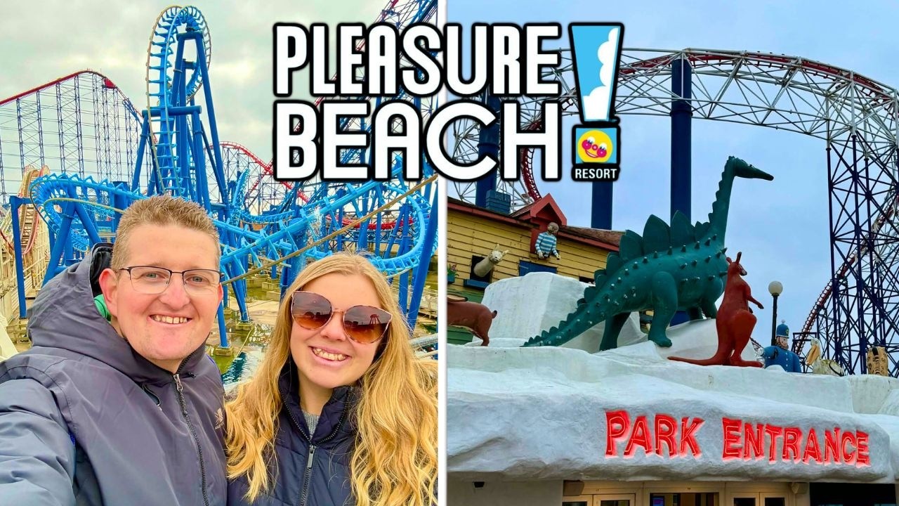 Blackpool Pleasure Beach Vlog March 2026 - OPENING DAY!