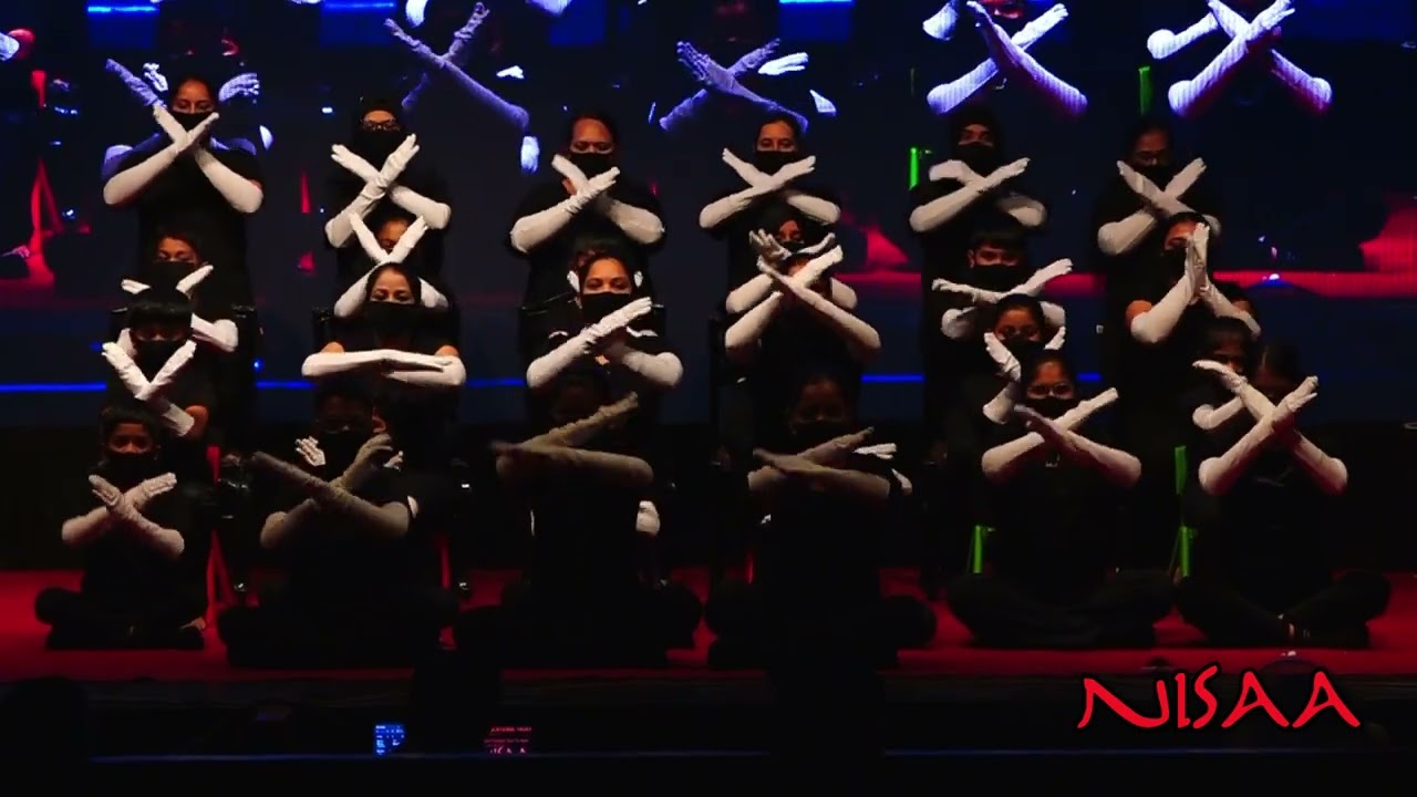 Mesmeric Mastery: NISAA Teacher Training's Unforgettable Hand-Tutting Spectacle , Tutting: Illusion
