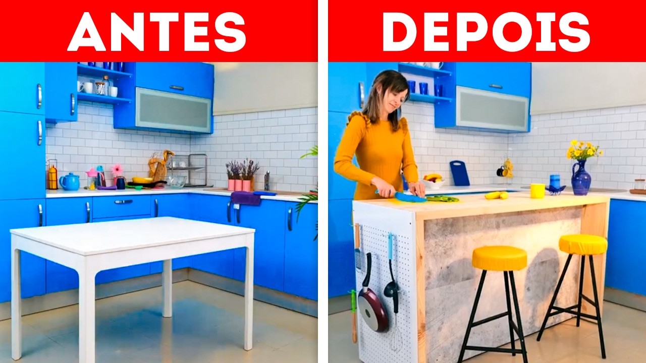 IDEIAS INCRÍVEIS DE DECORAÇÃO PARA CASA E MÓVEIS DIY