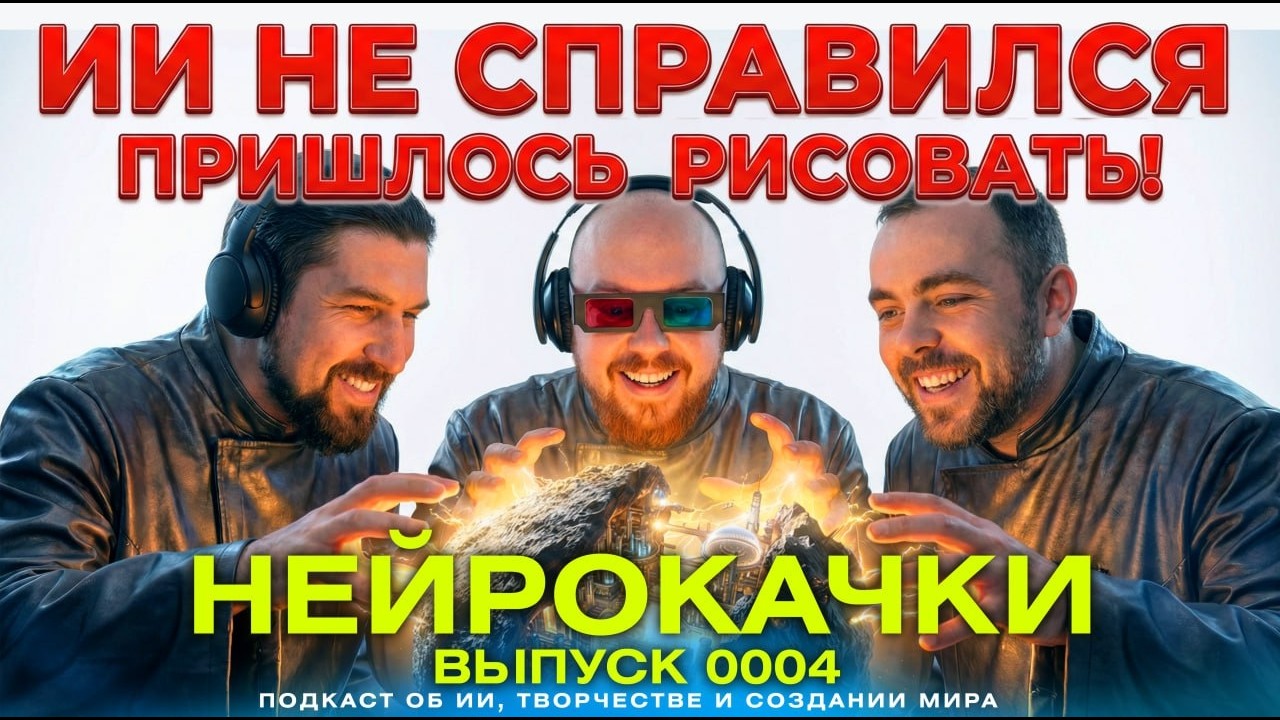 НейроКачки Выпуск 0004 | Концепт дизайн от рисунка до нейронки | воркшоп по рисованию в нейросети |