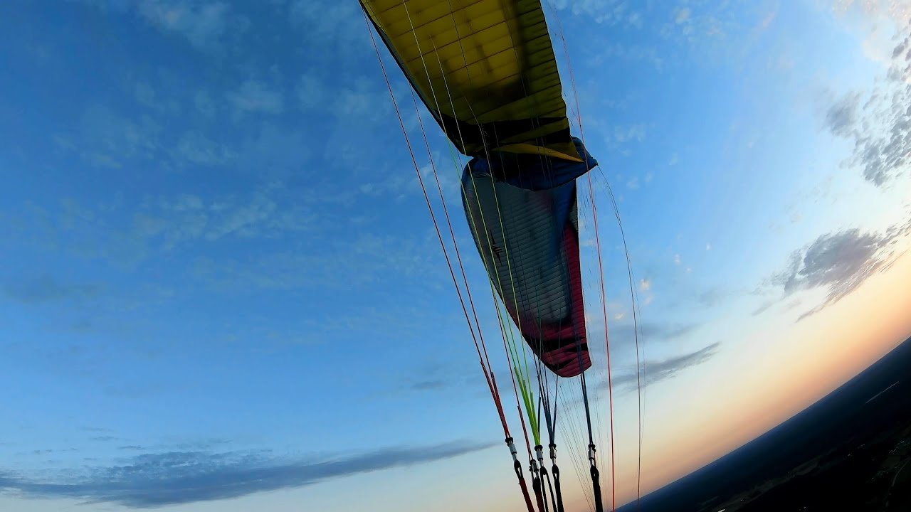 A pair of ITV piper wings, chasing each other around