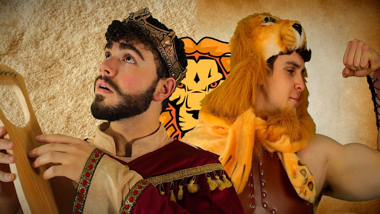 King David vs Hercules | Epic Rap Battles of My Ass