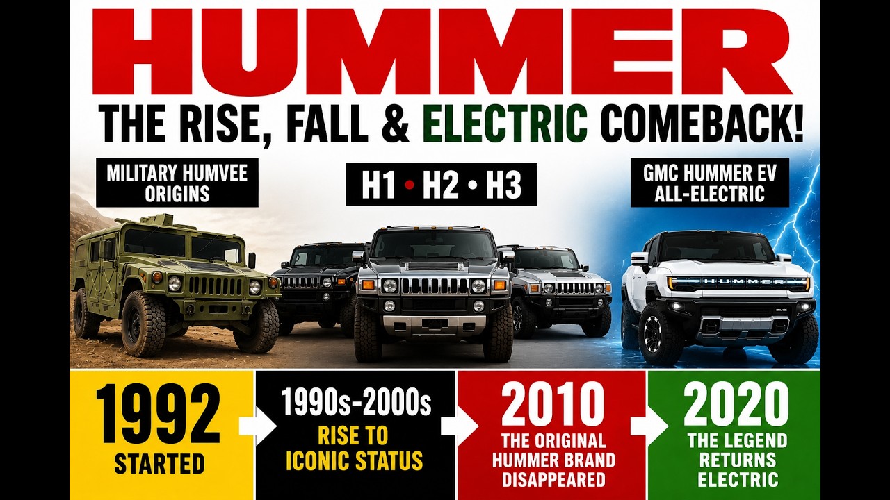 Why GM Killed Hummer&hellip; And Why It Came Back Stronger Than Ever! 🚙⚡