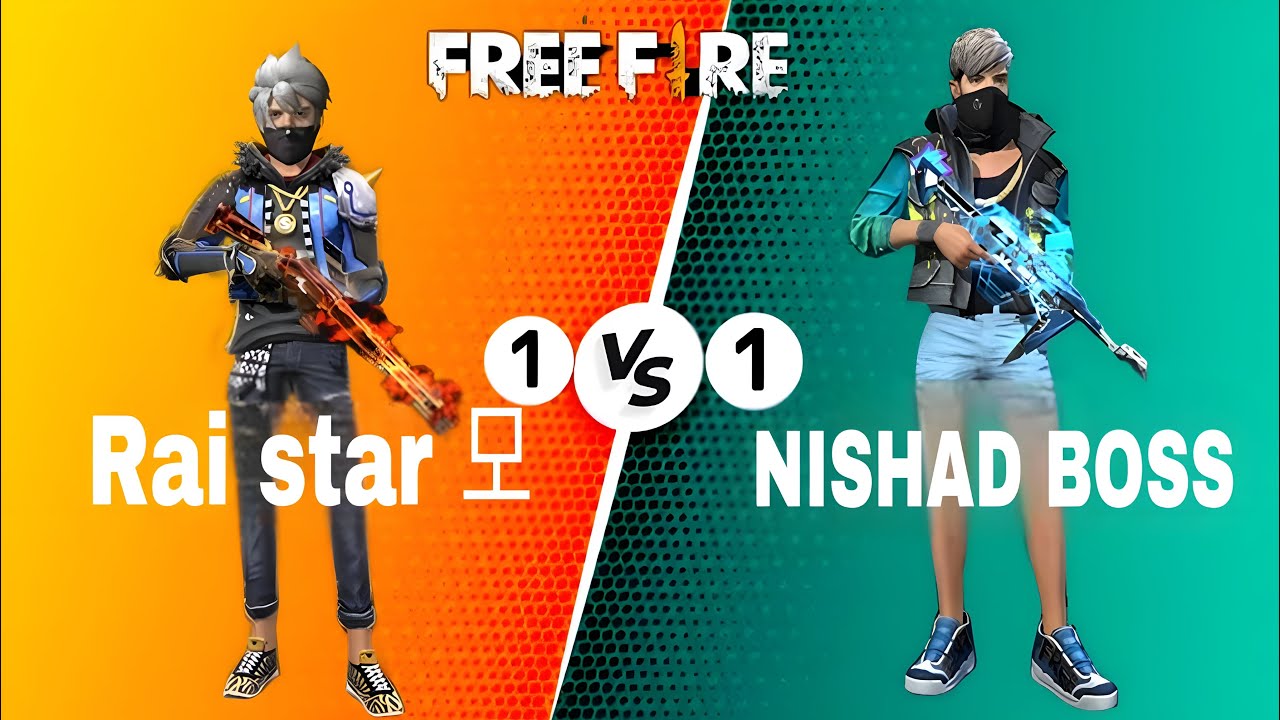 RAI STAR 🆚 NISHAD BOSS 1v1 😱 Who is the Real King? | Free Fire Epic Battle