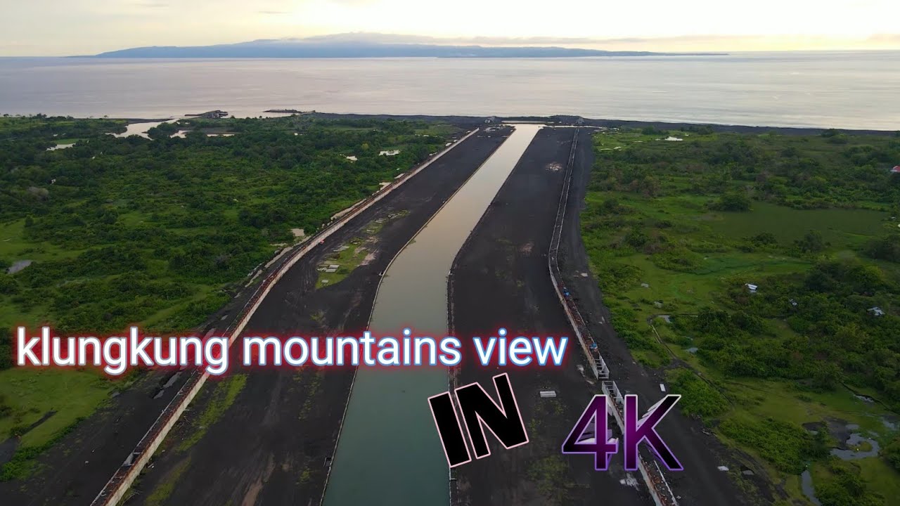 KLUNGKUNG ,BALI  MOUNTAIN VIEW IN 4K 60fps