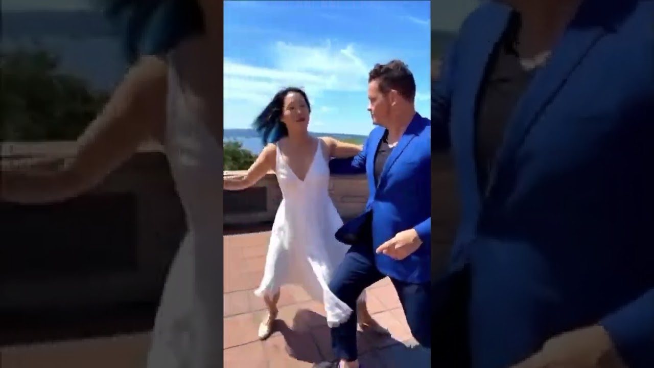 Jenn Lee and Mickey Fortanace Balboa, Slow Balboa, Lindy hop choreography.