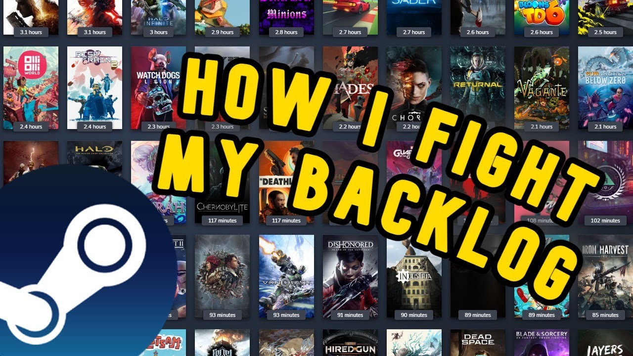 How I fight my Steam Games Backlog! Summer Sale 2023 Edition! Best Tips and Tricks