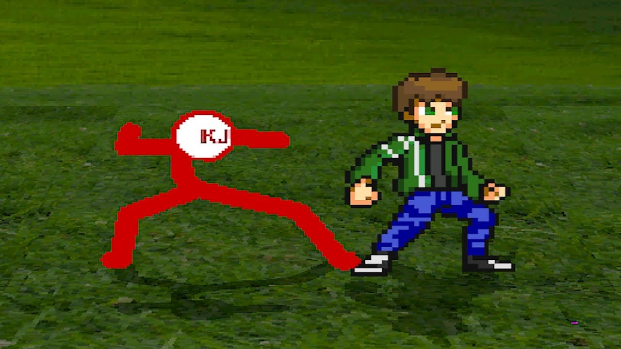 TEAM KJ and BEN 10 BATTLE  WITH MUGENS IN SURVIVAL MODE