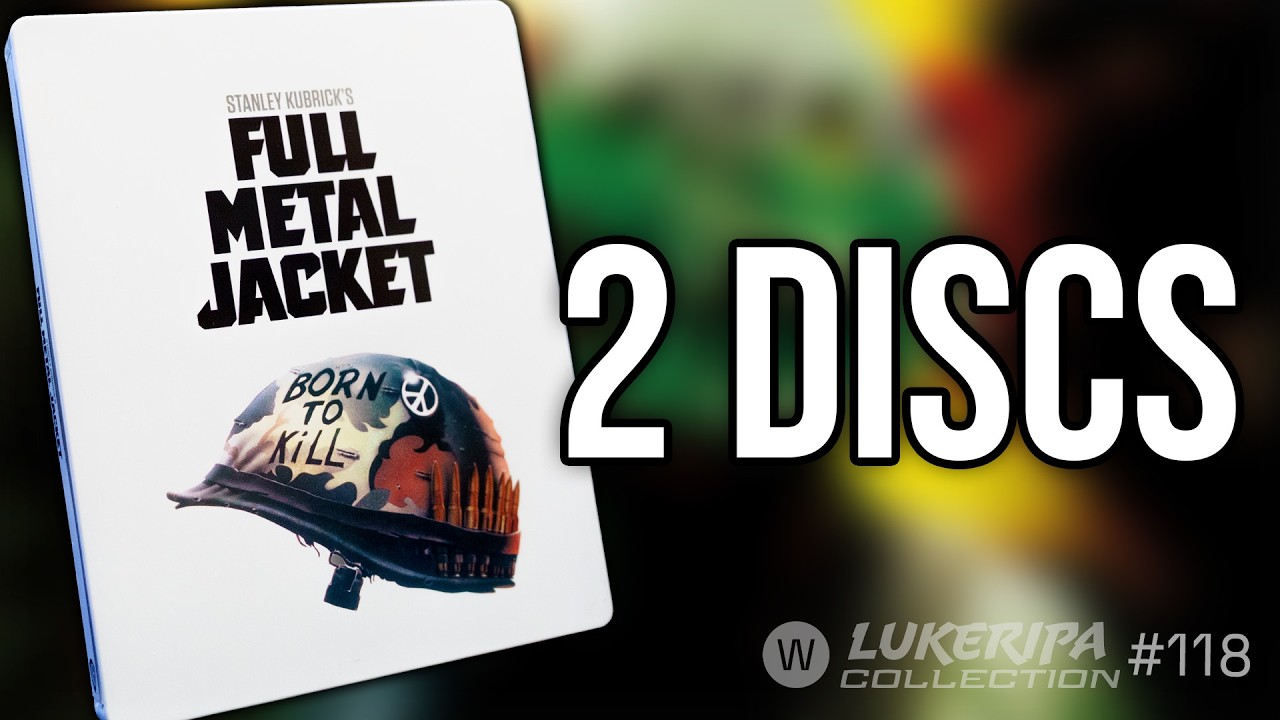 Стэнли Кубрик: Цельнометаллическая оболочка 4K Steelbook | LR Collection Вып. 118