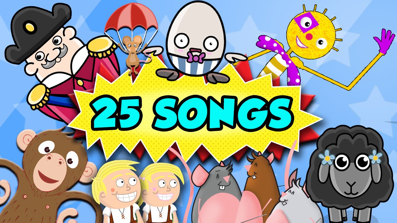 Songs For Toddlers | 25 Toddler Songs and Nursery Rhymes
