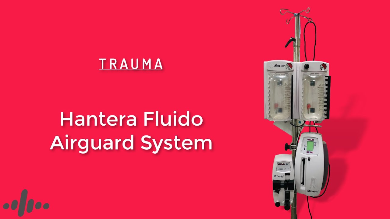 Hantera traumafluido (Fluido Airguard System)
