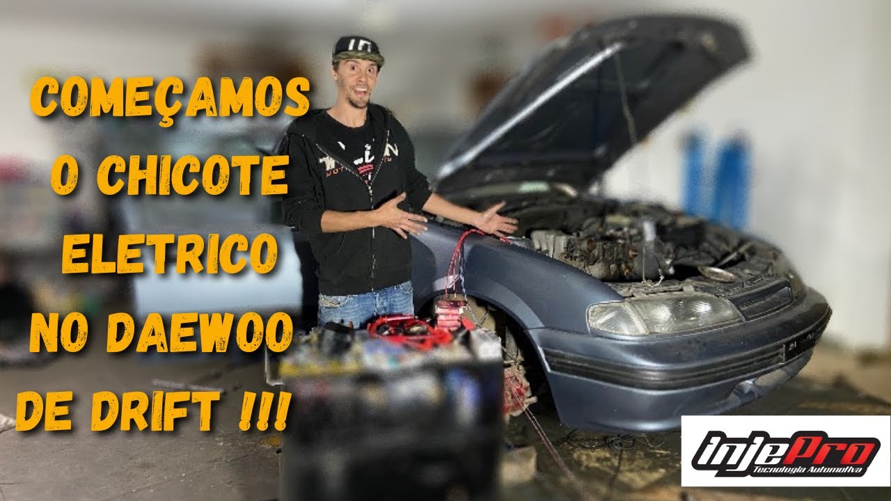 VAMOS INSTALAR A INJE&Ccedil;&Atilde;O ELETR&Ocirc;NICA NO DAEWOO DE DRIFT!!!! ** Injepro T3000***
