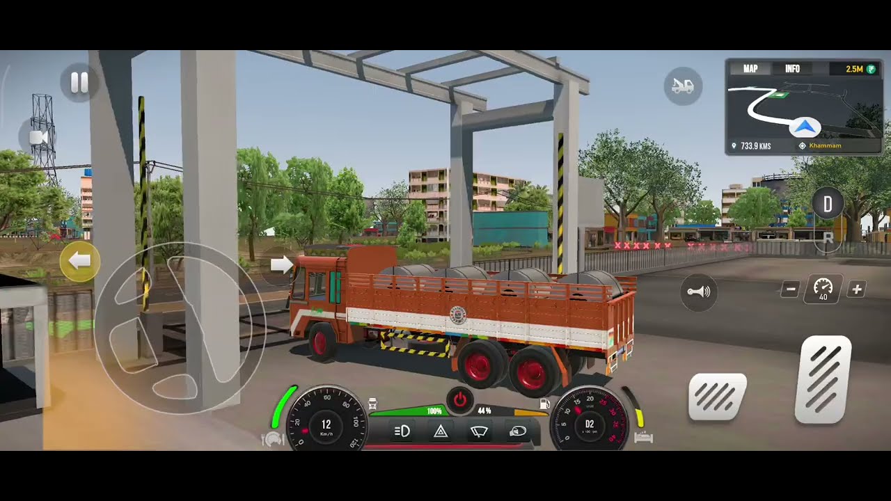 खम्मम से खड़गपुर स्टील कॉइल्स की भारी डिलीवरी 🚛 | Truck Masters India Gameplay