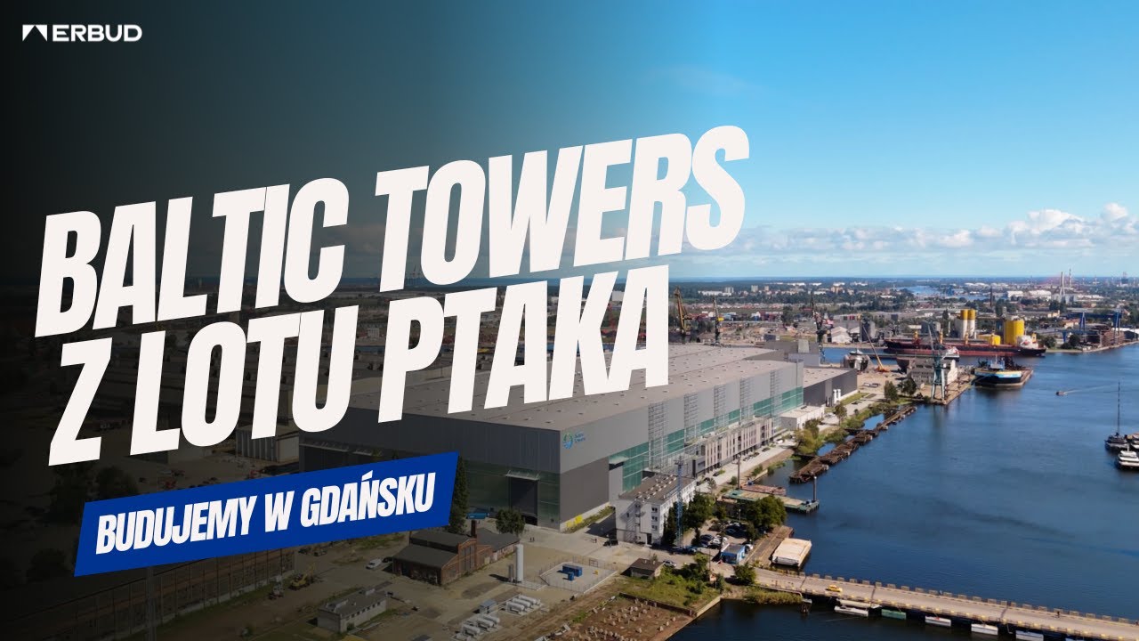 HALA BALTIC TOWERS Z LOTU PTAKA! 🏗
