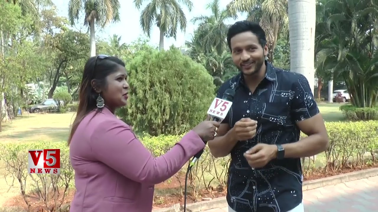 గీతా సాక్షిగా మూవీ అస‌లు స్టోరీ ఇదే: Geetha Sakshiga Movie Hero Aadarsh Exclusive Interview | V5News