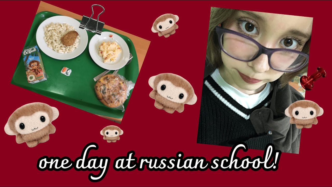 one day in a russian school!