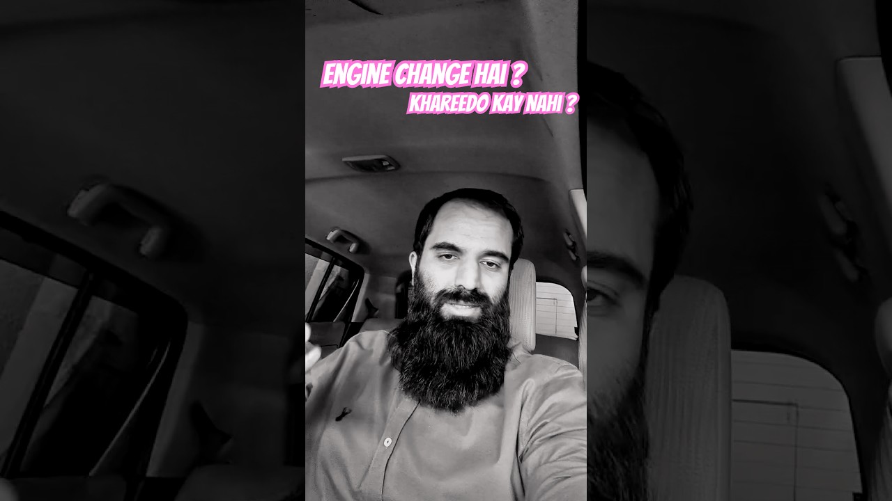 Is it okay to buy cars jiska engine change hai ?