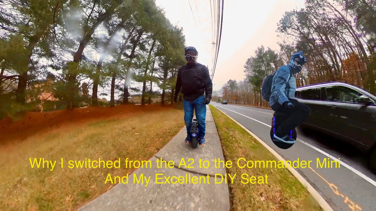 Why I Switched From The A2 To The Commander Mini And My Excellent DIY Seat