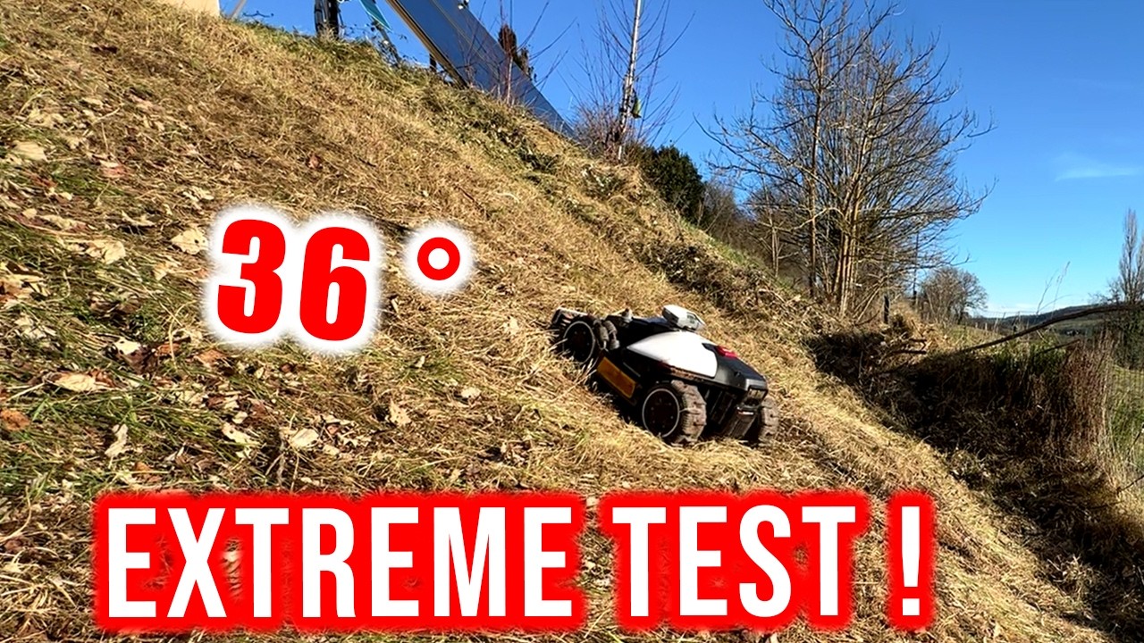 LUBA 2 AWD Mini Facing an Extreme Slope: Will It Succeed?