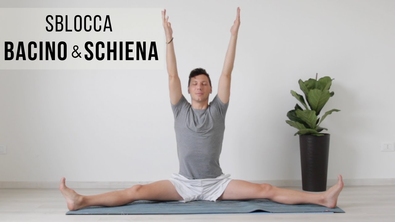 Yoga flessibilit&agrave; per il Bacino e Schiena | 15 Minuti di Yoga