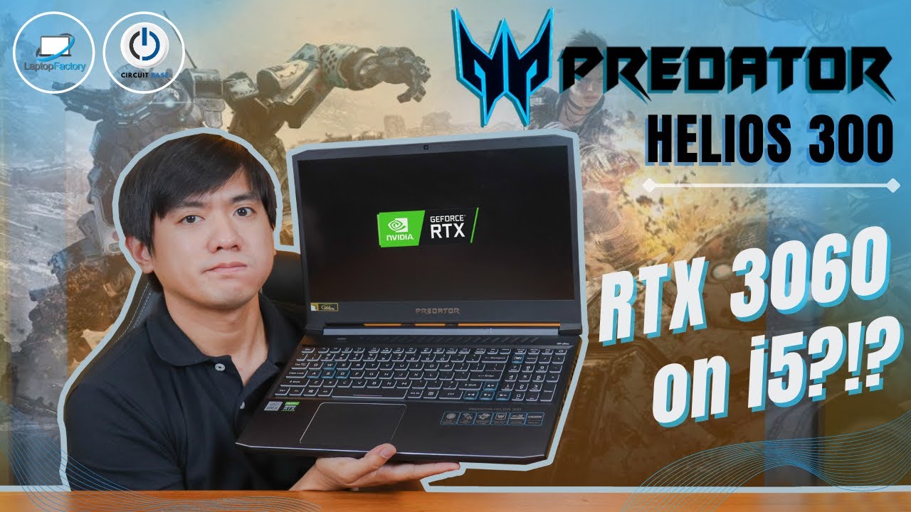 ACER PREDATOR HELIOS 300 - Unboxing, Reviewing & Upgrading | i5 NA MAY RTX 3060!? 😲🔥