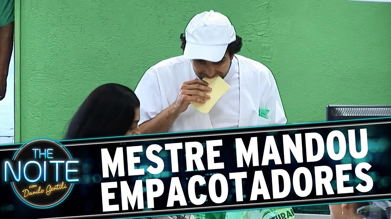 The Noite (27/05/15) - Mestre Mandou: Empacotadores