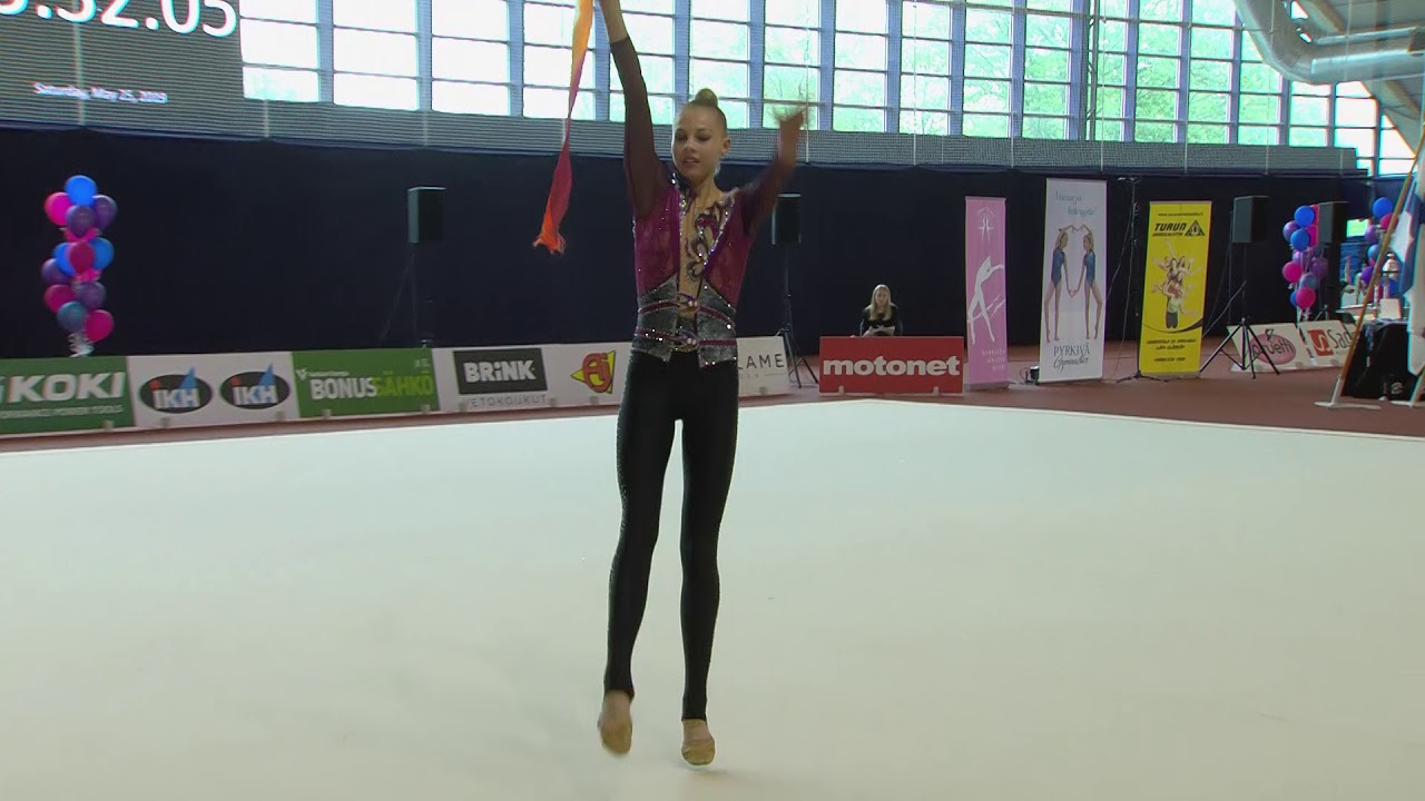 Aurora Arvelo - Nauha - Voimistelun SM 2019