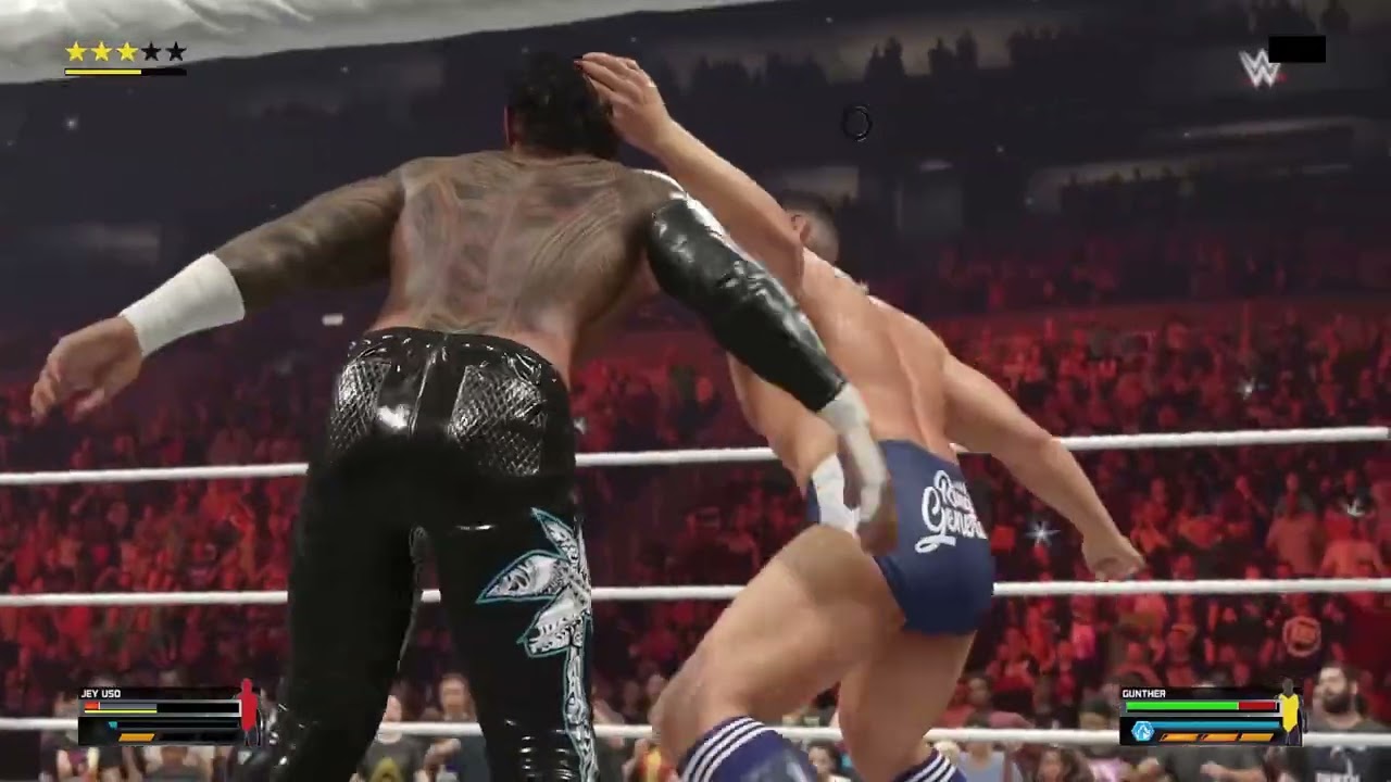 Jey Uso vs. Gunther (c) – World Heavyweight Title Match Ladder Match: Day 1 RAW